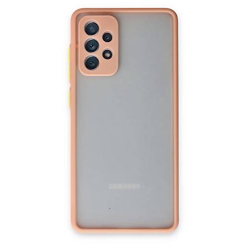 Galaxy A52 K�l�f Montreal Silikon Kapak - Pembe