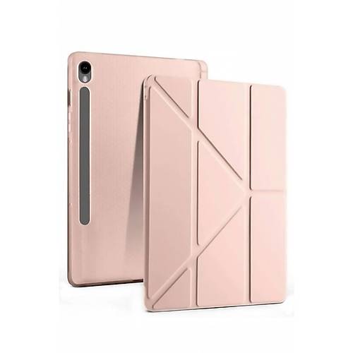 Galaxy Tab S10 FE Plus 13.1 Kalemlikli Mars Tablet K�l�f� - Rose Gold