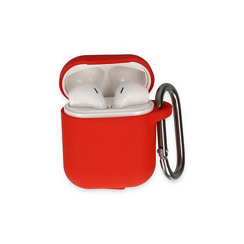 Airpods 2 (2.nesil) Hang K�l�f - K�rm�z�