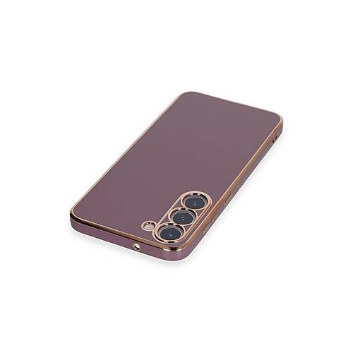 Galaxy S23 K�l�f Volet Silikon - Mor