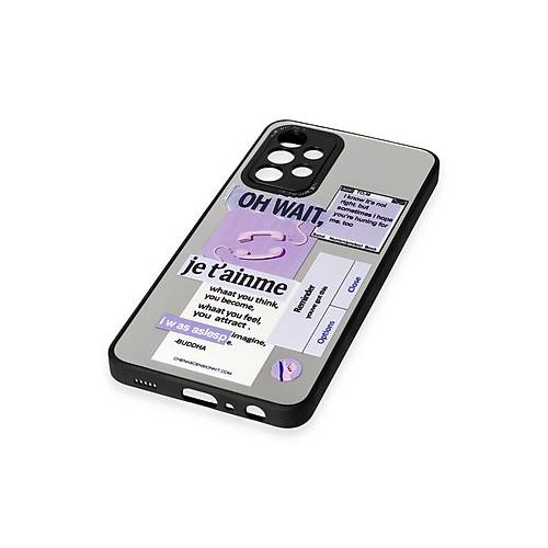 Galaxy A52 K�l�f Mirror Desenli Kapak - Mirror - 4