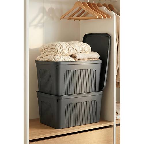 F�me 2'Li 27 LT �nit Saklama Kutusu & �ok Ama�l� Banyo Ve Ev D�zenleyici Organizer