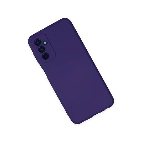 Galaxy M23 K�l�f Nano i�i Kadife Silikon - Mor