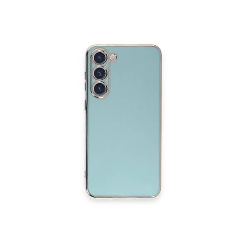 Galaxy S23 Plus K�l�f Volet Silikon - A��k Ye�il