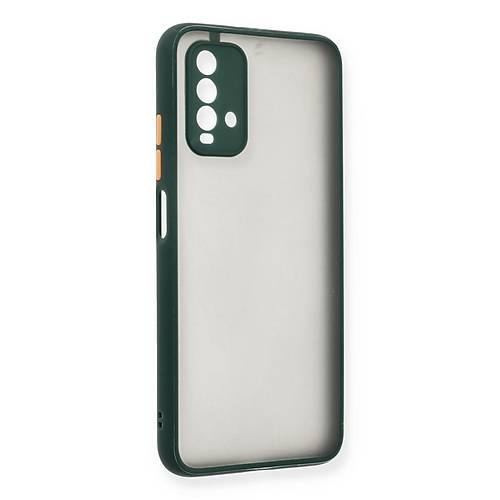 Redmi 9T K�l�f Montreal Silikon Kapak - Ye�il