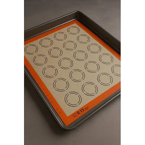 Silikon F�r�n Mat� 30x40 cm Yap��maz Hamur Pasta Pi�irme Altl���