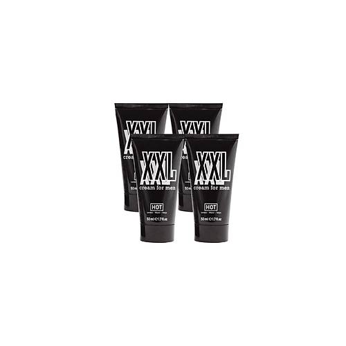 HotXXL Cream Men Hardener Delayer Enlarger 4l� adet x 50 ml Erkeklere �zel Boyut Kremi
