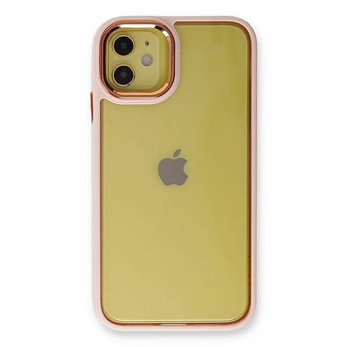 iPhone 12 K�l�f Dora Kapak - Pudra