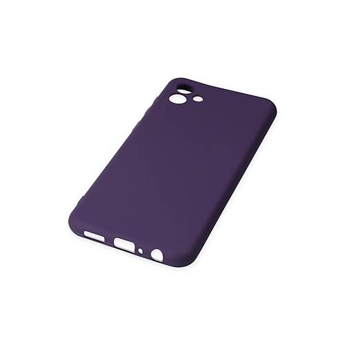 Galaxy A04 K�l�f First Silikon - Mor