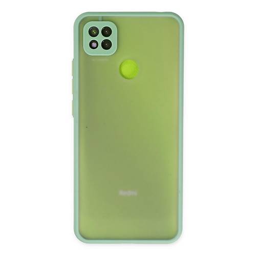 Redmi 9C K�l�f Montreal Silikon Kapak - Turkuaz