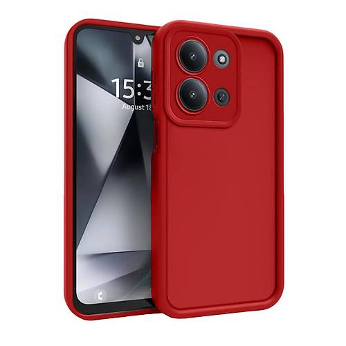 Redmi 15C 4G Viera Silikon - K�rm�z�