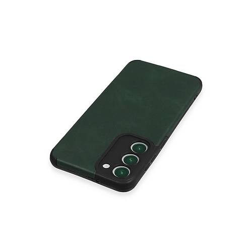 Galaxy S23 Plus K�l�f Loop Deri Silikon - Ye�il