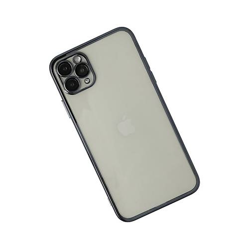 iPhone 11 Pro Max K�l�f Razer Lensli Silikon - Siyah