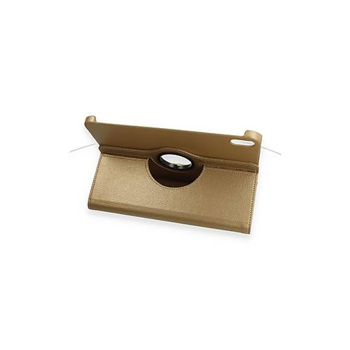 iPad 2022 10.9 (10.nesil) K�l�f 360 Tablet Deri K�l�f - Gold