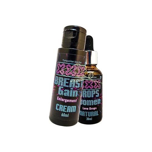 Breast Gain 60 ml Kad�nlara �zel �ekillendirme Memlift Bak�m Kremi+ Kad�nlara �zel Damla