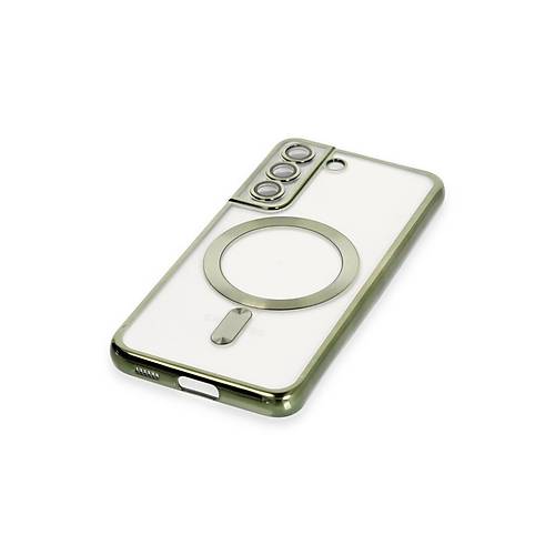 Galaxy S22 K�l�f Kross Magneticsafe Kapak - Koyu Ye�il