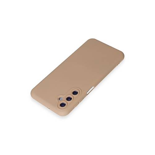 Galaxy M14 5G K�l�f Nano i�i Kadife Silikon - Pudra