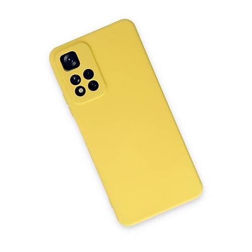Redmi Note 11 Pro Plus 5G K�l�f Nano i�i Kadife Silikon - Sar�