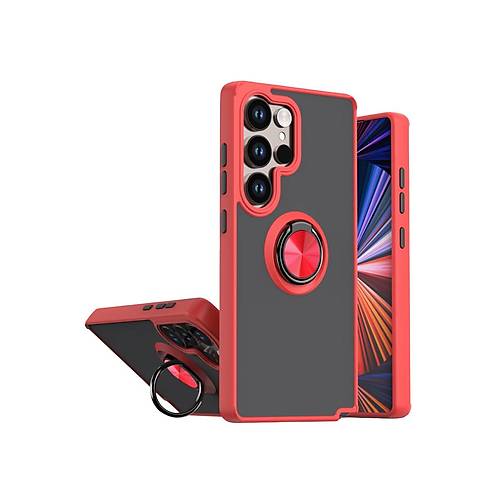 Galaxy S26 Ultra Montreal Y�z�kl� Silikon Kapak - K�rm�z�