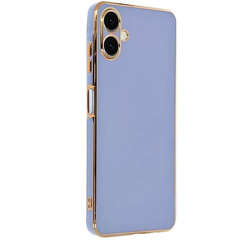 Galaxy A06 K�l�f Volet Silikon - Mavi
