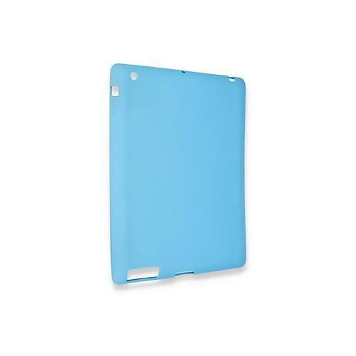 iPad 4 9.7 K�l�f Evo Tablet Silikon - Mavi