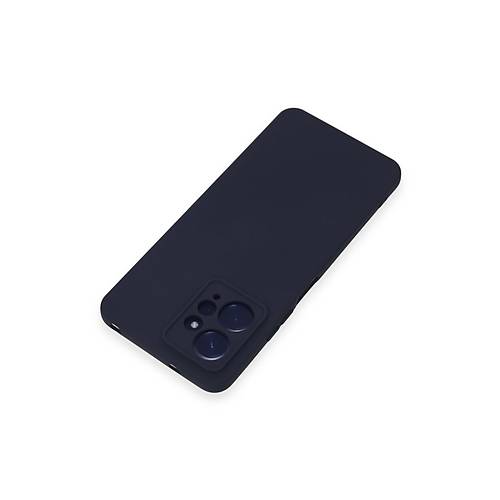 Redmi Note 12 4G K�l�f Nano i�i Kadife Silikon - Lacivert