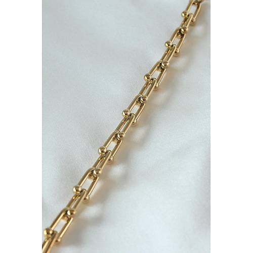 316L �elik Gold Renk Tifany Model Kad�n Bileklik