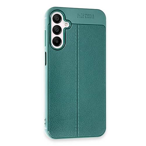 Galaxy A15 4G K�l�f Auto Focus Kapak - Koyu Ye�il