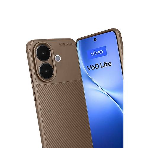 V60 Lite Auto Focus Karbon Kapak - Kahverengi