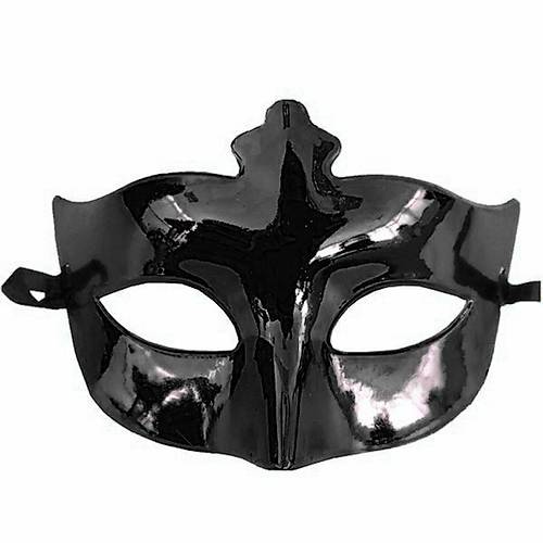 Siyah Renk Masquerade Kost�m Partisi Venedik Balo Maskesi