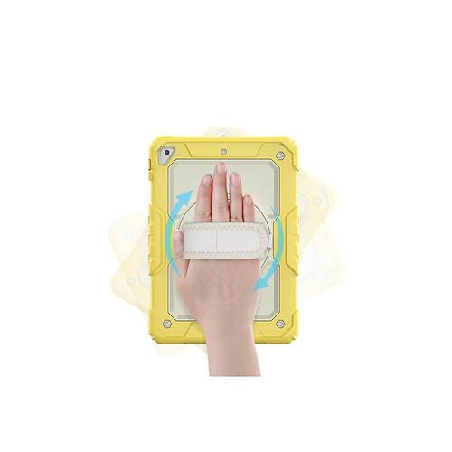 iPad 5 Air 9.7 K�l�f Strap New Tablet Kapak - Sar�