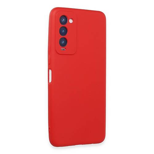 Camon 18 K�l�f First Silikon - K�rm�z�
