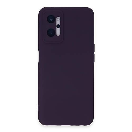 Realme 9i 4G K�l�f Nano i�i Kadife Silikon - Mor