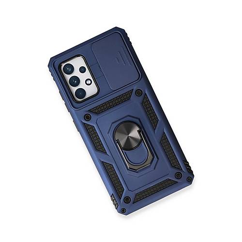 Galaxy A53 5G K�l�f Pars Lens Y�z�kl� Silikon - Lacivert