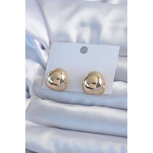 Gold Renk Pirin� Kad�n K�pe