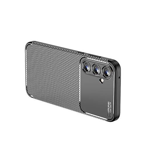 Galaxy A15 4G K�l�f Auto Focus Karbon Kapak - Siyah
