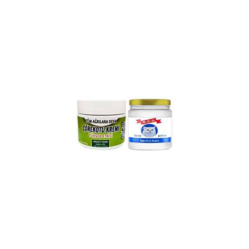 ��rek Otu Kremi Orta Boy  100 ml Krem - Snow Kitten Menthol Balm 50 ml