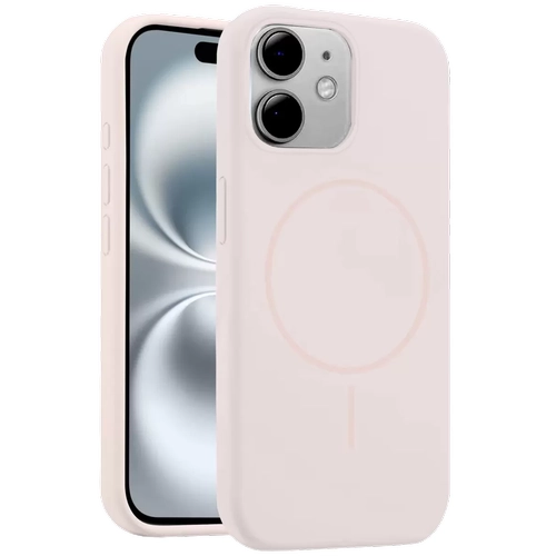 iPhone 11 K�l�f Jully Magsafe Kapak - Pudra