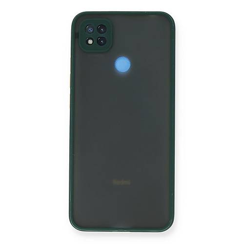 Redmi 9C K�l�f Montreal Silikon Kapak - Ye�il