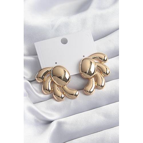 Pirin� Gold Renk Kad�n K�pe