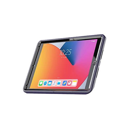 iPad 10.2 (7.nesil) K�l�f Hand Strap Tablet K�l�f� - Lacivert