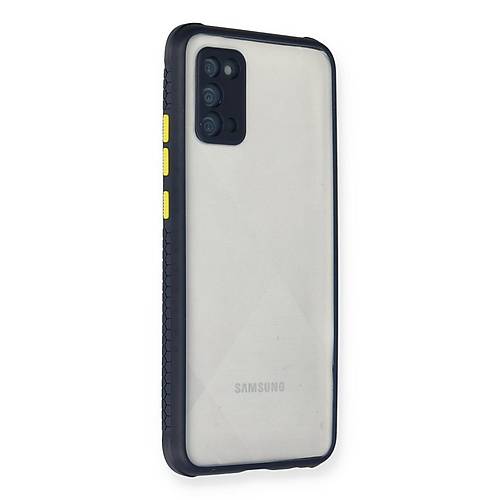 Galaxy A02S K�l�f Miami �effaf Silikon - Lacivert