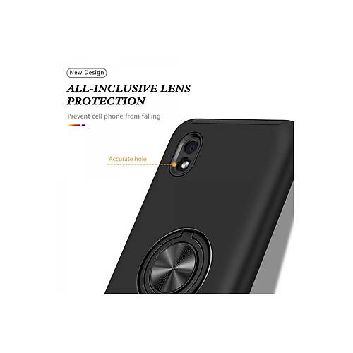 Galaxy A01 Core K�l�f Elit Y�z�kl� Kapak - Siyah