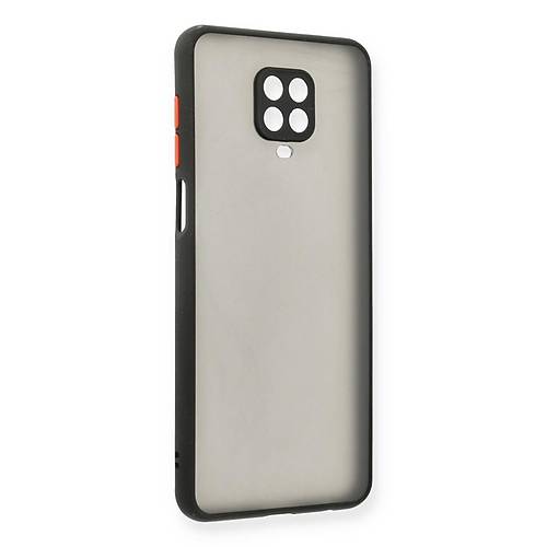 Redmi Note 9 Pro K�l�f Montreal Silikon Kapak - Siyah