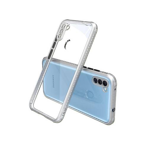 Galaxy A11 K�l�f Miami �effaf Silikon - �effaf