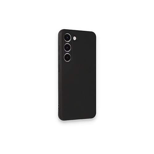 Galaxy S23 Plus K�l�f First Silikon - Siyah