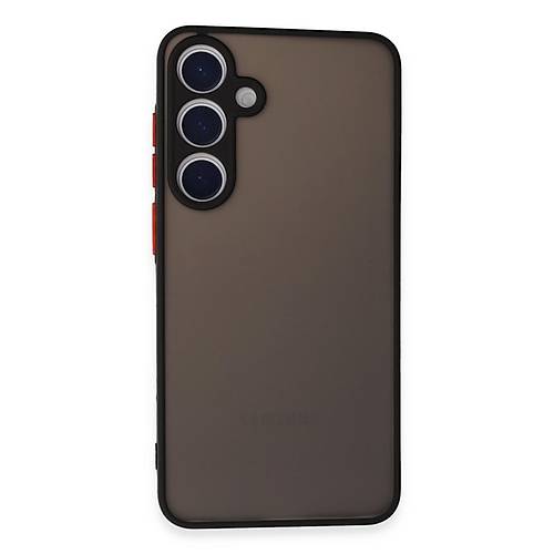 Galaxy S24 K�l�f Montreal Silikon Kapak - Siyah