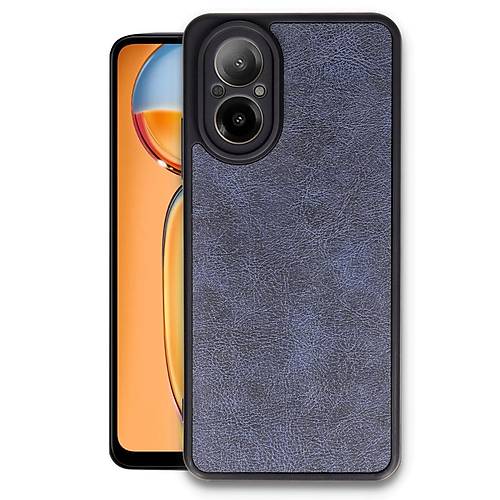Realme 12 Lite K�l�f Aras Deri Kapak - Lacivert
