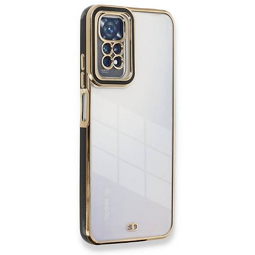 Redmi Note 11 K�l�f Liva Lens Silikon - Siyah