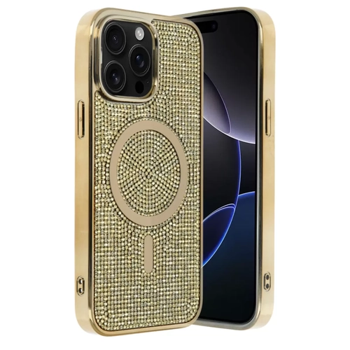 iPhone 12 Pro Helen Magsafe Kapak - Gold